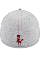 New Era St Louis Cardinals Mens Grey Speed 39THIRTY Flex Hat