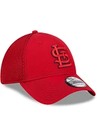 New Era St Louis Cardinals Mens Red Pop Team Neo 39THIRTY Flex Hat