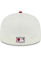 New Era St Louis Cardinals Mens White Retro 59FIFTY Fitted Hat