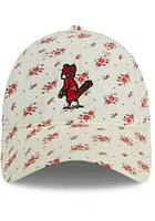 New Era St Louis Cardinals White Bloom 9TWENTY Iconic Womens Adjustable Hat