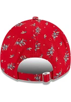 New Era St Louis Cardinals Red Bloom 9TWENTY Womens Adjustable Hat