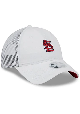 New Era St Louis Cardinals White Mini 9TWENTY Womens Adjustable Hat