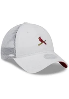 New Era St Louis Cardinals White Mini 9TWENTY Sport Womens Adjustable Hat