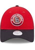 New Era St Louis Cardinals Red Glitter 9FORTY Womens Adjustable Hat