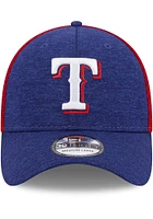 New Era Texas Rangers Navy Blue JR Shadow Neo 39THIRTY Youth Flex Hat