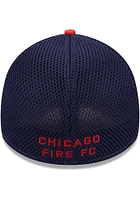 New Era Chicago Fire Mens Red Shadow Neo 39THIRTY Flex Hat