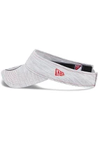 New Era FC Dallas Mens Grey Perf Adjustable Visor
