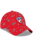 New Era FC Dallas Red Bloom 9TWENTY Womens Adjustable Hat