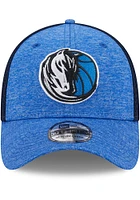 New Era Dallas Mavericks Navy Blue JR Shadow Neo 39THIRTY Youth Flex Hat