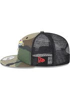 New Era Kansas Jayhawks Brown Classic Trucker 9FIFTY Mens Snapback Hat