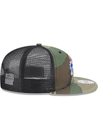 New Era Kansas Jayhawks Brown Classic Trucker 9FIFTY Mens Snapback Hat