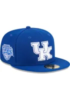 New Era Kentucky Wildcats Mens Blue Patch 59FIFTY Fitted Hat