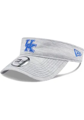 New Era Kentucky Wildcats Mens Grey Perf Adjustable Visor