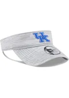 New Era Kentucky Wildcats Mens Grey Perf Adjustable Visor