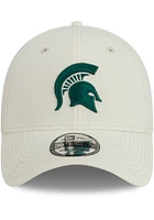 New Era Michigan State Spartans Mens White Classic 39THIRTY Flex Hat