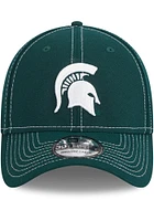 New Era Michigan State Spartans Mens Green Team Classic 39THIRTY Flex Hat