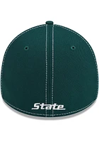 New Era Michigan State Spartans Mens Green Team Classic 39THIRTY Flex Hat