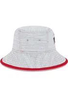 New Era Ohio State Buckeyes Grey Game Mens Bucket Hat