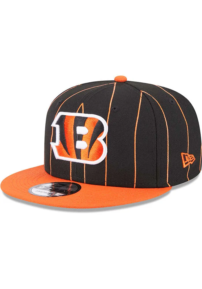 New Era Cincinnati Bengals Black Vintage 9FIFTY Mens Snapback Hat