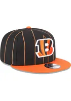 New Era Cincinnati Bengals Black Vintage 9FIFTY Mens Snapback Hat