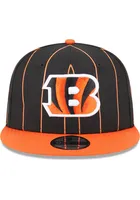 New Era Cincinnati Bengals Black Vintage 9FIFTY Mens Snapback Hat