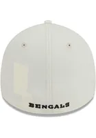 New Era Cincinnati Bengals Mens White Classic 39THIRTY Flex Hat