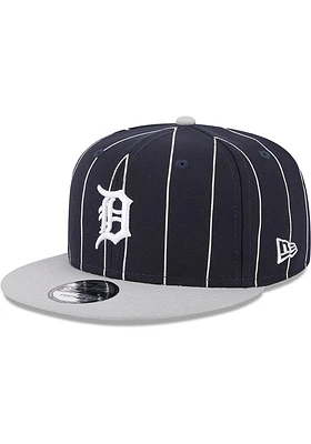New Era Detroit Tigers Navy Blue Vintage 9FIFTY Mens Snapback Hat