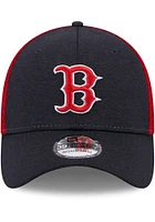 New Era Boston Red Sox Mens Navy Blue Shadow Neo 39THIRTY Flex Hat