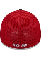 New Era Boston Red Sox Mens Navy Blue Shadow Neo 39THIRTY Flex Hat