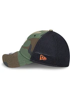 New Era Detroit Tigers Mens Green Woodland Team Neo 39THIRTY Flex Hat