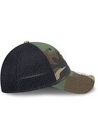 New Era Detroit Tigers Mens Green Woodland Team Neo 39THIRTY Flex Hat