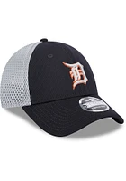 New Era Detroit Tigers Outline 9FORTY Adjustable Hat - Navy Blue