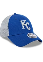 New Era Kansas City Royals Outline 9FORTY Adjustable Hat - Blue