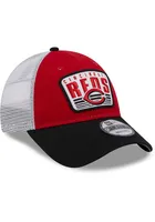 New Era Cincinnati Reds Red JR 2T PATCH 9FORTY Youth Adjustable Hat