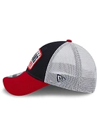 New Era Cleveland Guardians Navy Blue JR 2T PATCH 9FORTY Youth Adjustable Hat