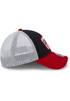 New Era Cleveland Guardians Navy Blue JR 2T PATCH 9FORTY Youth Adjustable Hat