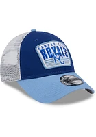 New Era Kansas City Royals Blue JR 2T PATCH 9FORTY Youth Adjustable Hat