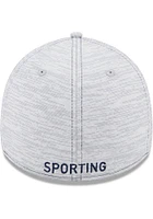 New Era Sporting Kansas City Grey JR Speed 39THIRTY Youth Flex Hat