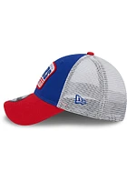 New Era Philadelphia 76ers Blue JR 2T Patch 9FORTY Youth Adjustable Hat