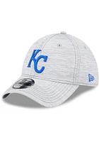 New Era Kansas City Royals Grey JR Speed 39THIRTY Youth Flex Hat