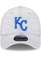 New Era Kansas City Royals Grey JR Speed 39THIRTY Youth Flex Hat