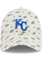 New Era Kansas City Royals White JR Bloom 9TWENTY Adjustable Toddler Hat