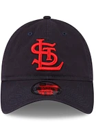 New Era St Louis Cardinals Navy Blue JR Core Classic 2.0 9TWENTY Adjustable Toddler Hat