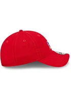 New Era Kansas Jayhawks Red JR Core Classic 2.0 9TWENTY Adjustable Toddler Hat