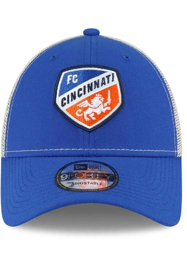 New Era FC Cincinnati Trucker 9FORTY Adjustable Hat - Blue