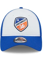 New Era FC Cincinnati Core Classic 9TWENTY Classic Adjustable Hat - White
