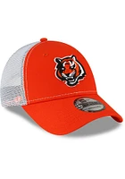 New Era Cincinnati Bengals 940 TRUCKER CINBEN WHITE TIGER Adjustable Hat