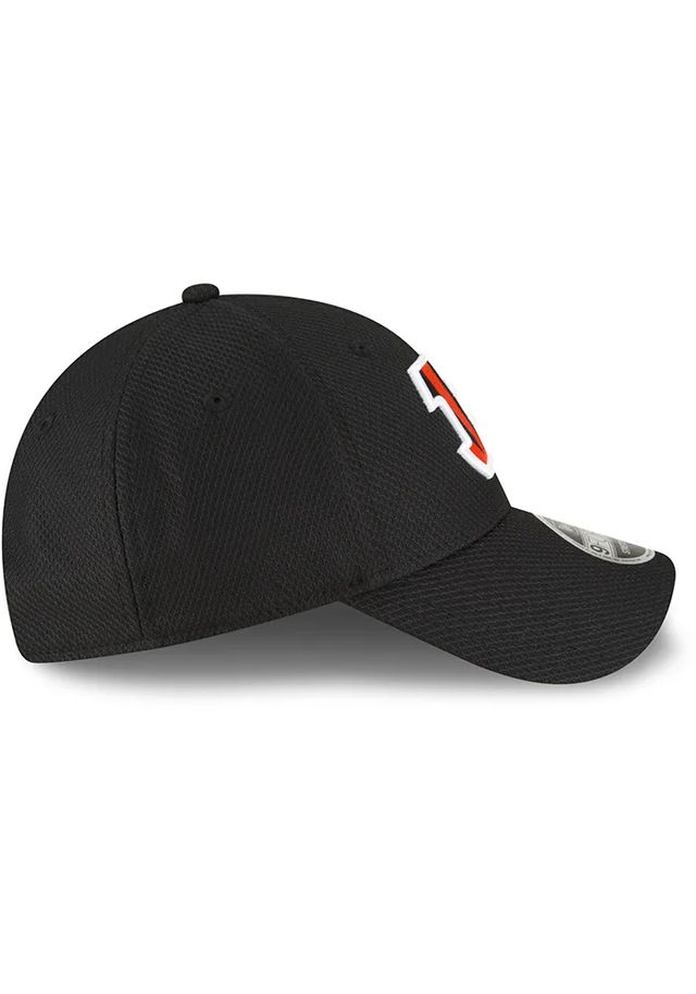 New Era Cincinnati Bengals 940SS DE CINBEN BLACK OC B LOGO Adjustable Hat - Black