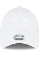 New Era Cincinnati Bengals 940SS DE CINBEN OP WHITE WOW B LOGO Adjustable Hat - White