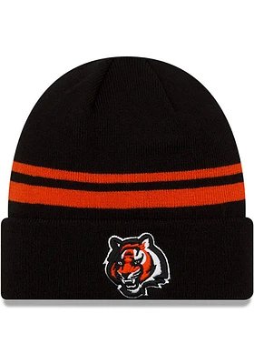 New Era Cincinnati Bengals Black Basic Cuff Mens Knit Hat